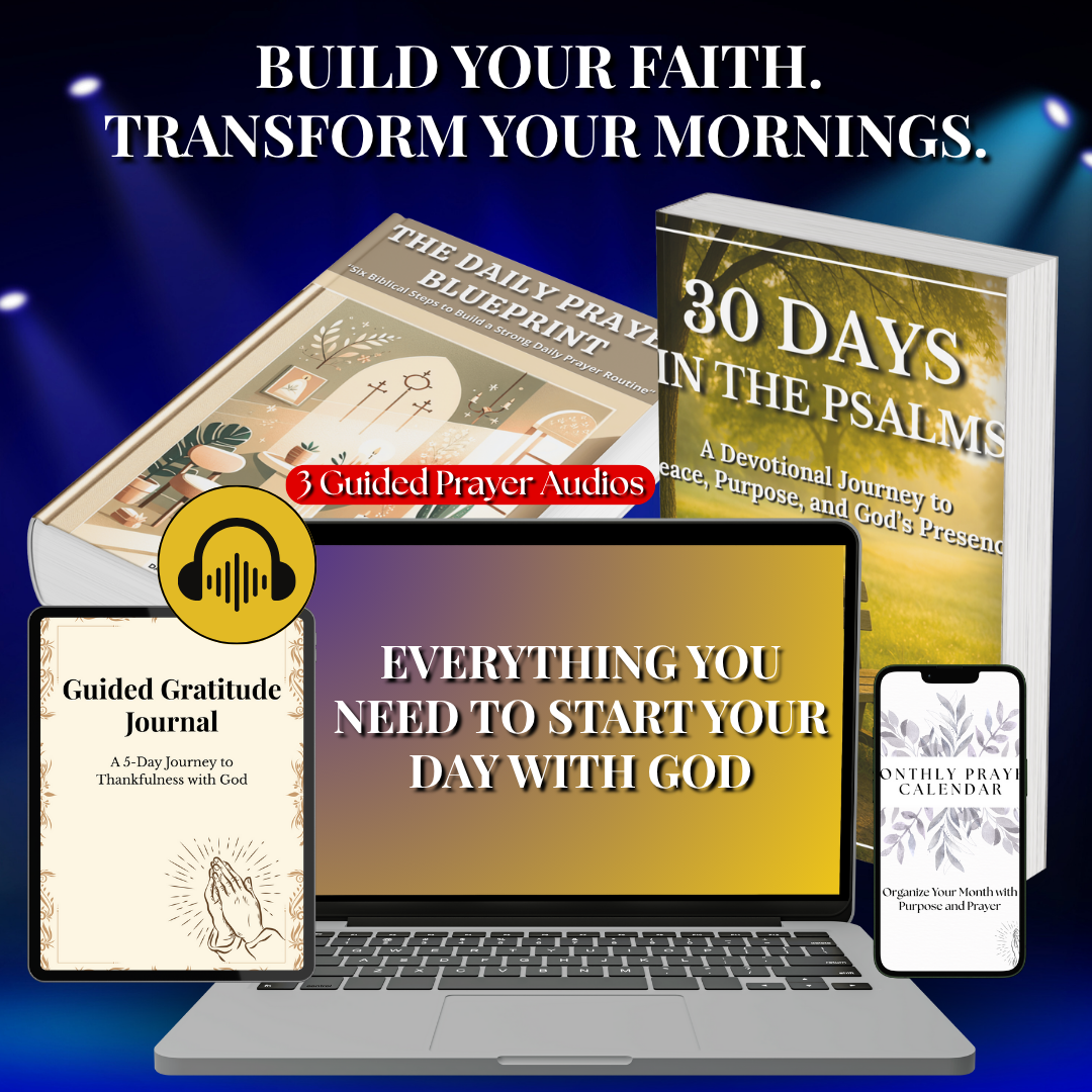 Daily Devotional Bundle – eBook, Audio Prayers & Prayer Tools